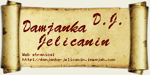 Damjanka Jelićanin vizit kartica